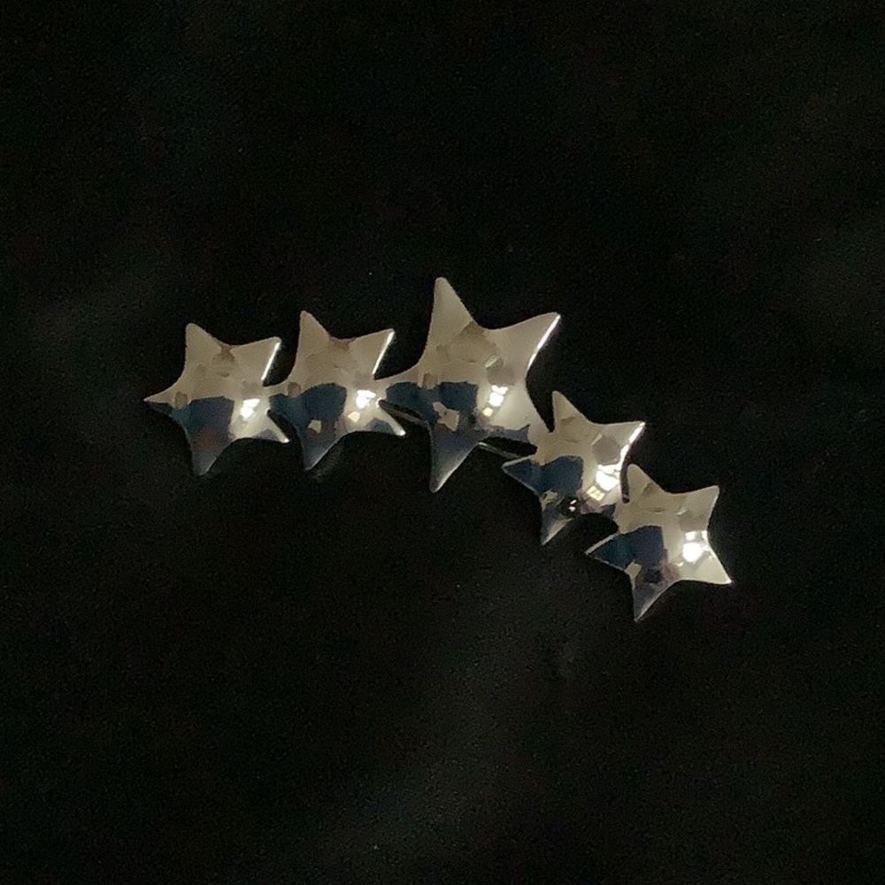 Sterling silver star pin. Hand crafted in Mexico